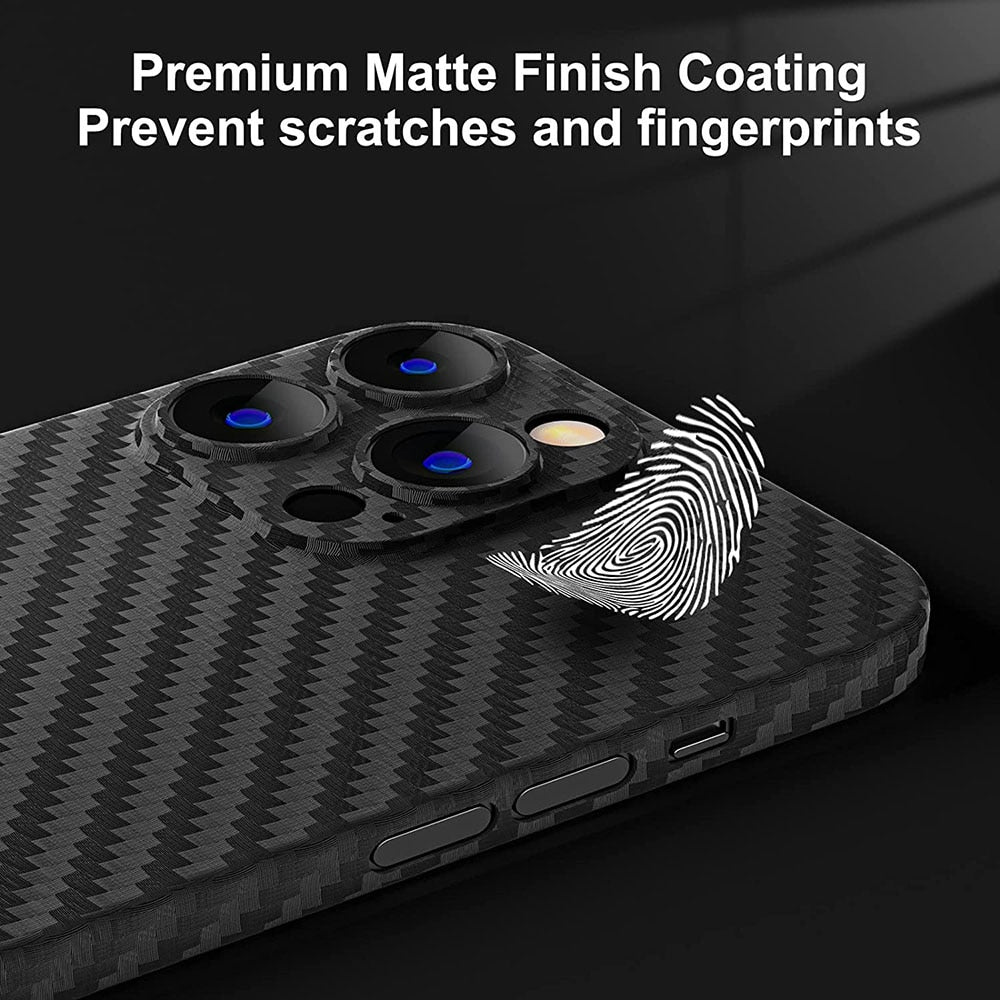 Skanto | 0.3mm Ultra Tynn Tekstur Matt Hardcase For iPhone