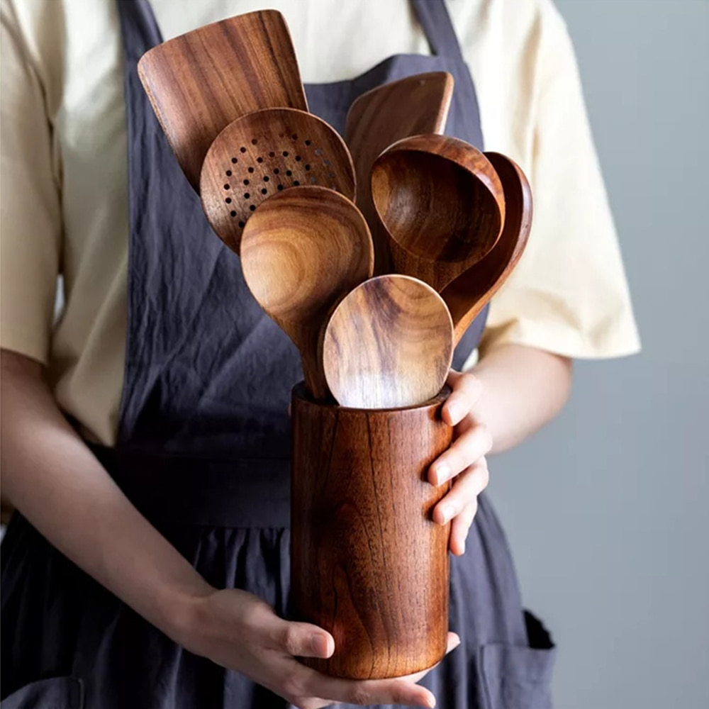 Skanto | EcoChef - Luksus Teak kjøkkenutstyr for moderne kulinarisk kunst