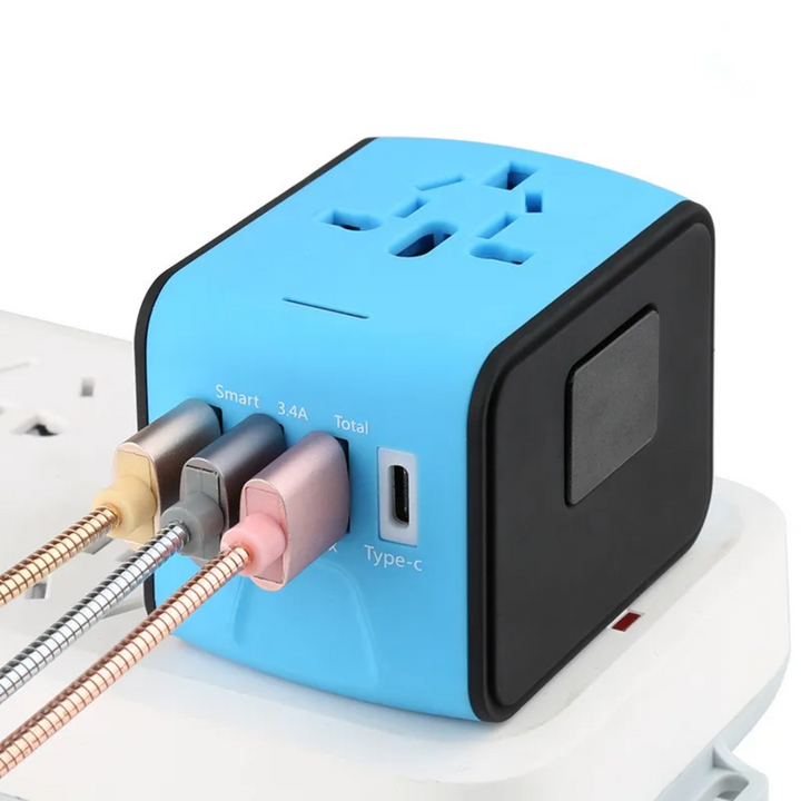 All-in-one Universal Travel Power Adapter Skanto