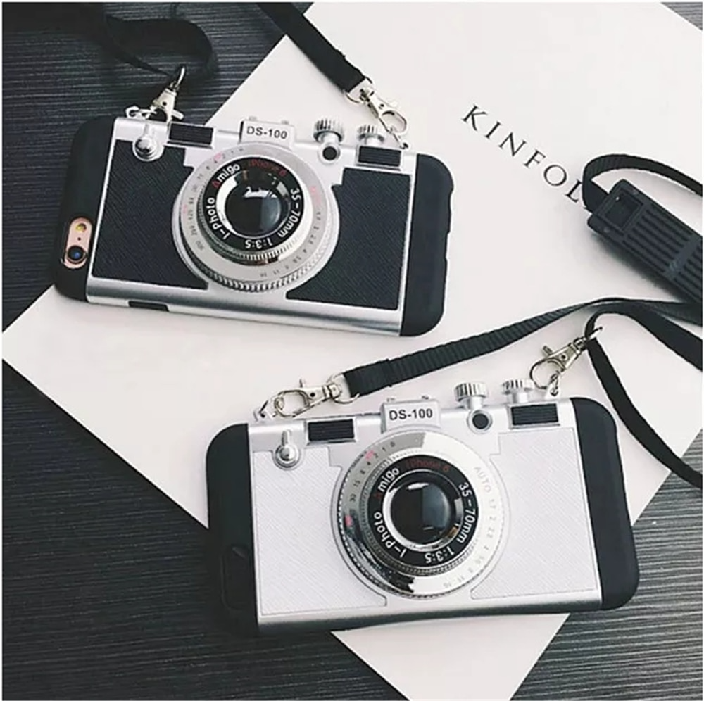 Skanto | 3D Retro Kamera Telefon Etui