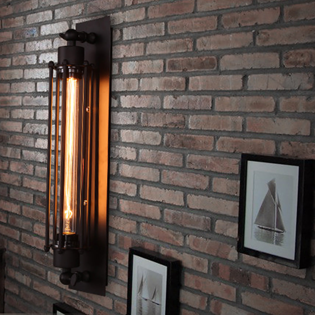 Minimalistisk Linje Vanntett Støvfri LED Hagevegglampe | Skanto