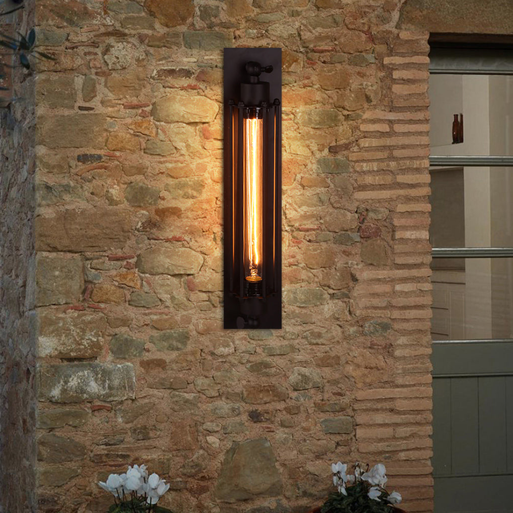 Minimalistisk, vanntett og støvfri LED-hagevegglampe