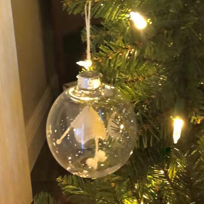 Jule Strikket Kule Ornamenter Xmas Tre Henge Dekorasjon Pendel | Skanto