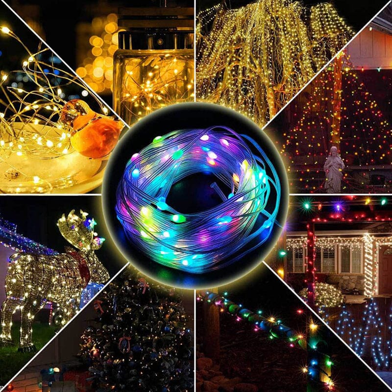 Skanto | 💡🌈Fargerik Fjernkontroll Lys😎