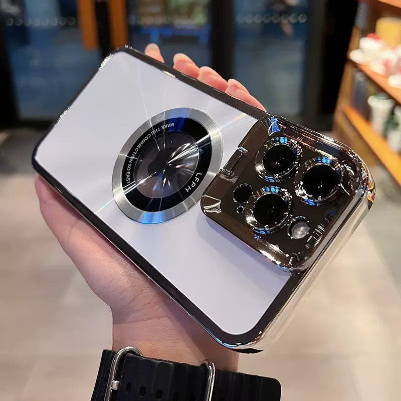 Skanto | Magnetisk iPhone-deksel med linseholder