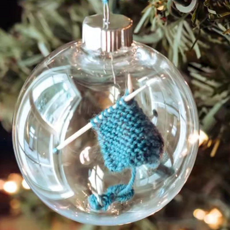 Jule Strikket Kule Ornamenter Xmas Tre Henge Dekorasjon Pendel | Skanto