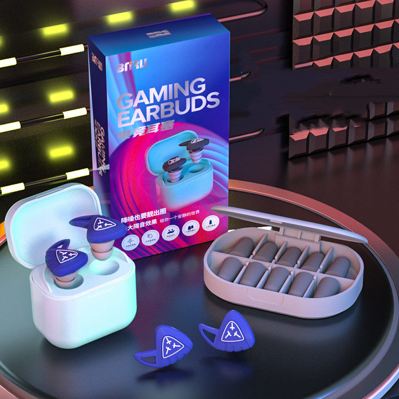 Norvo | Dobbelt-lag silikon ørepropper med 5 par skumørepropper, for støy, søvn og mer