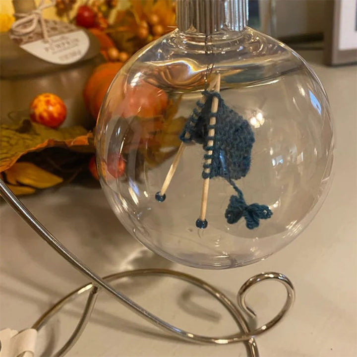 Jule Strikket Kule Ornamenter Xmas Tre Henge Dekorasjon Pendel | Skanto