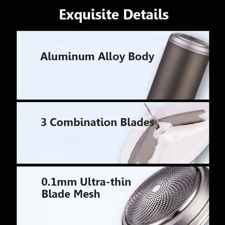 Skanto | Mini bærbar elektrisk barbermaskin