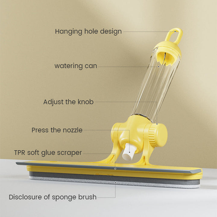Glass Wiper with Sprayer | Skanto