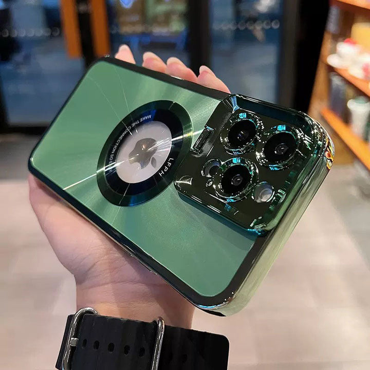 Skanto | Magnetisk iPhone-deksel med linseholder