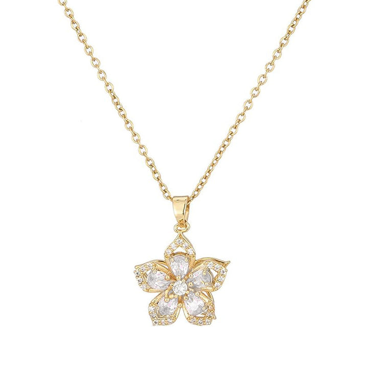 Skanto | Rotating Bauhinia Necklace