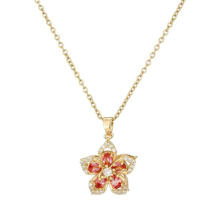Skanto | Rotating Bauhinia Necklace