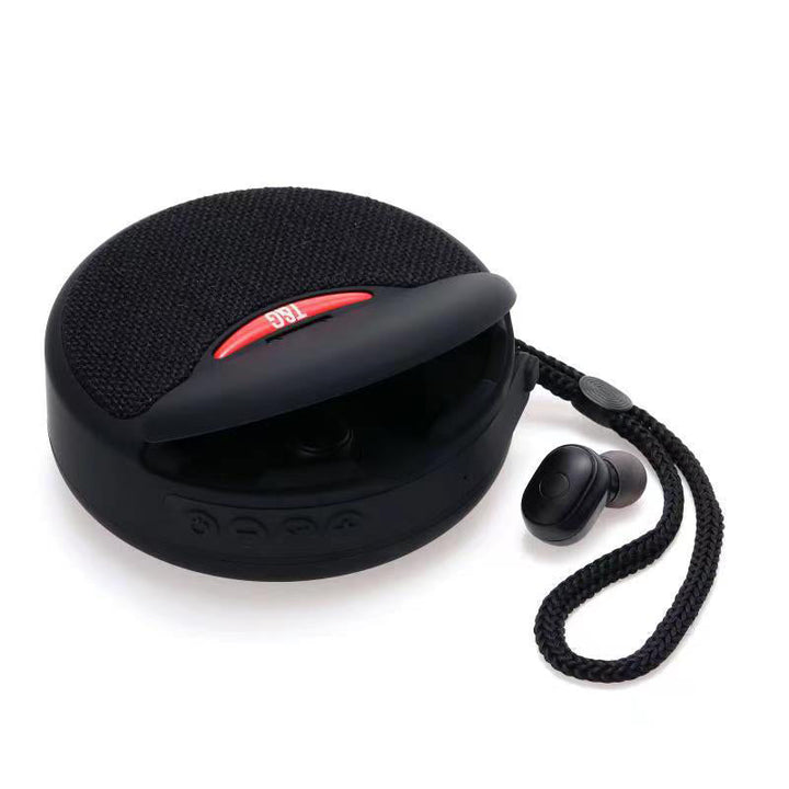 Skanto | 2 i 1 Portable Mini Lyd med Bluetooth Høretelefoner