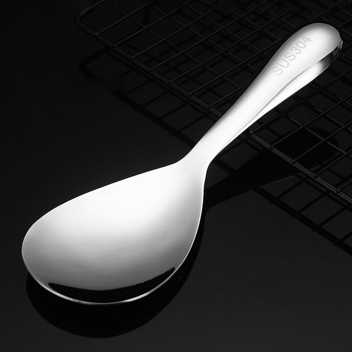Tykk rustfritt stål non-stick ris skje | Skanto