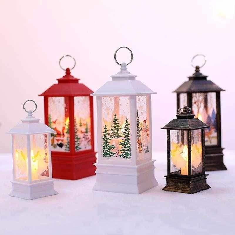 Skanto | LED Belyst Snurrende Julelanterne