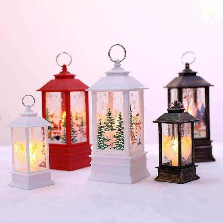 Skanto | LED Belyst Snurrende Julelanterne