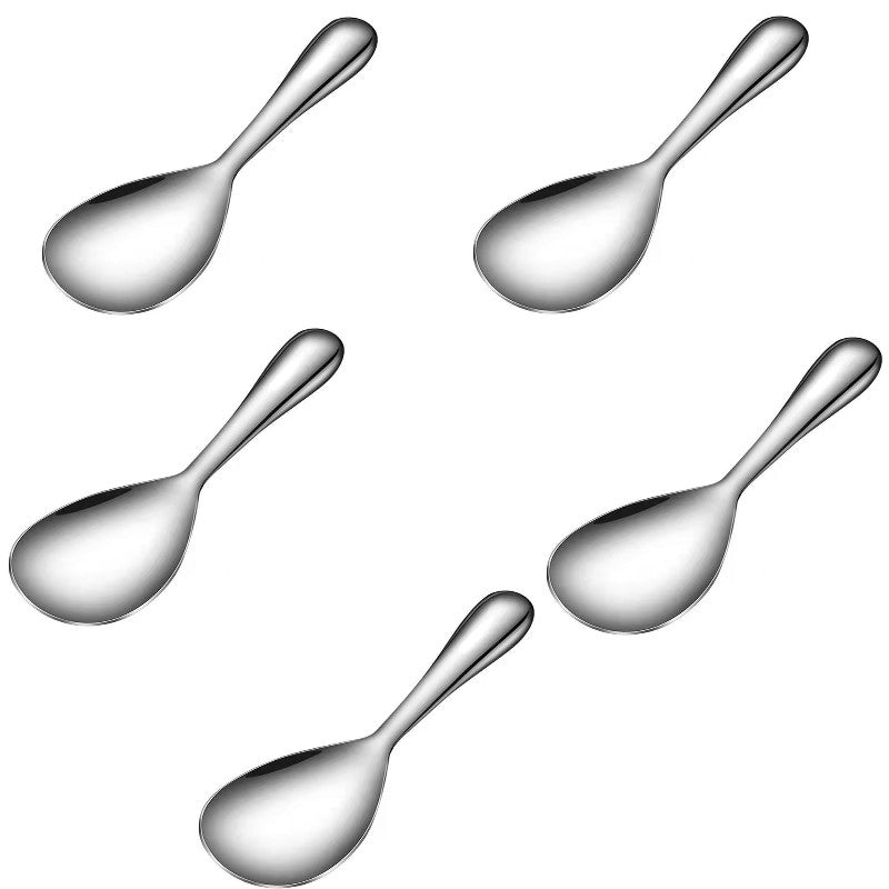 Tykk rustfritt stål non-stick ris skje | Skanto