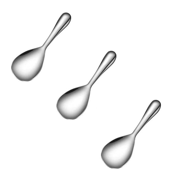 Tykk rustfritt stål non-stick ris skje | Skanto