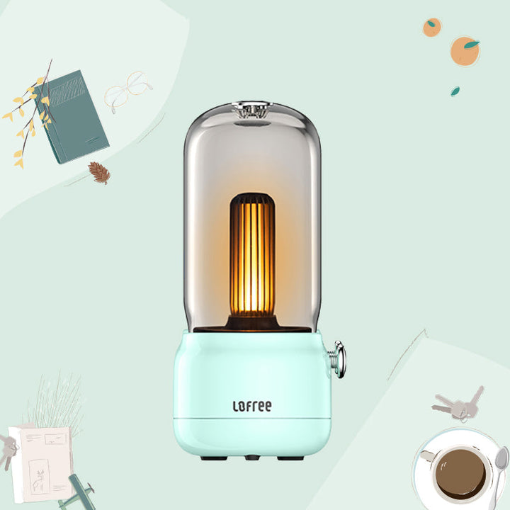 Skanto | LED Bordlampe, med 2 Lystilstander & Dobbeltmodus Lading, for Soving, Fest, Middag & Mer
