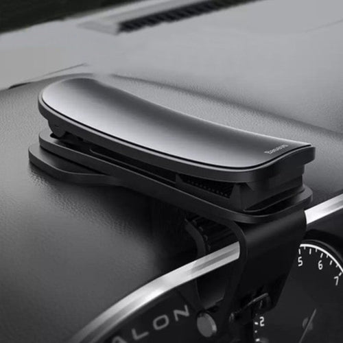 Skanto | Dashboard Biltelefonholder, med Justerbar Klemme & 360-Graders Roterende Design, Passer for 4.7