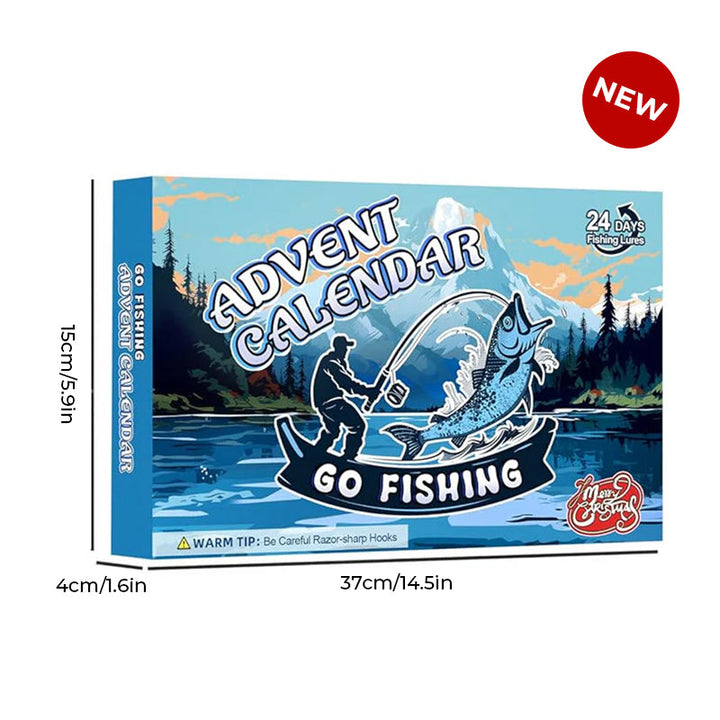 Skanto | 24 Dager Jule Nedtelling Fiskestang Sett