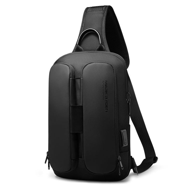 Skanto | Bærbar Kjøle Sling Bag, med Stor Kapasitet, Vanntett Materiale & Tyverisikre Lommer, for Reiser, Arbeid & Mer