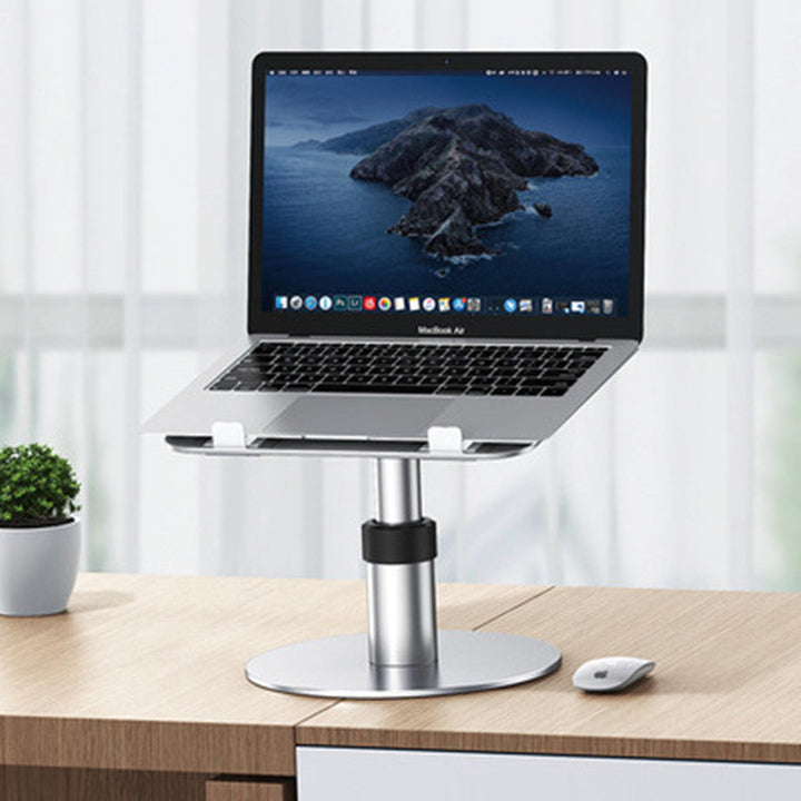 Skanto | Allsidig Laptop Stativ, med Justerbar Høyde, Vinkel & Rotérbart Design, for Hjem & Kontor