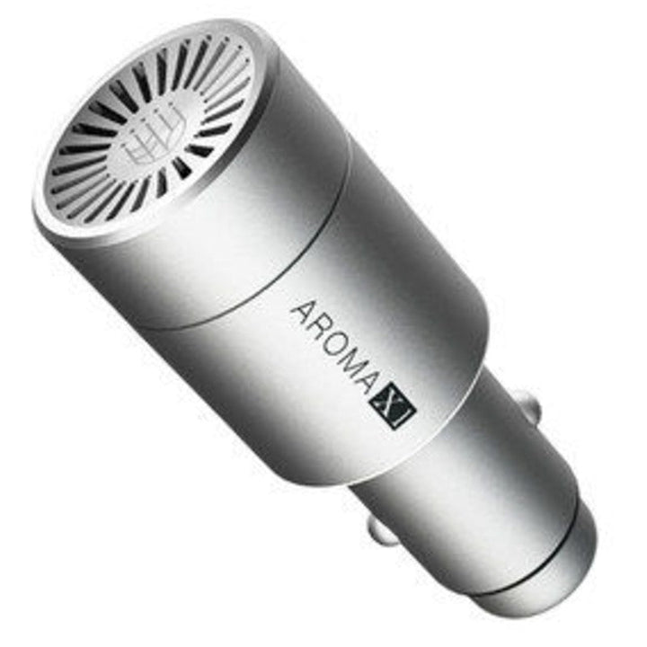 Skanto | 2-i-1 USB bilopplader & luftaroma diffusor, med 2A utgang & hvitt lys