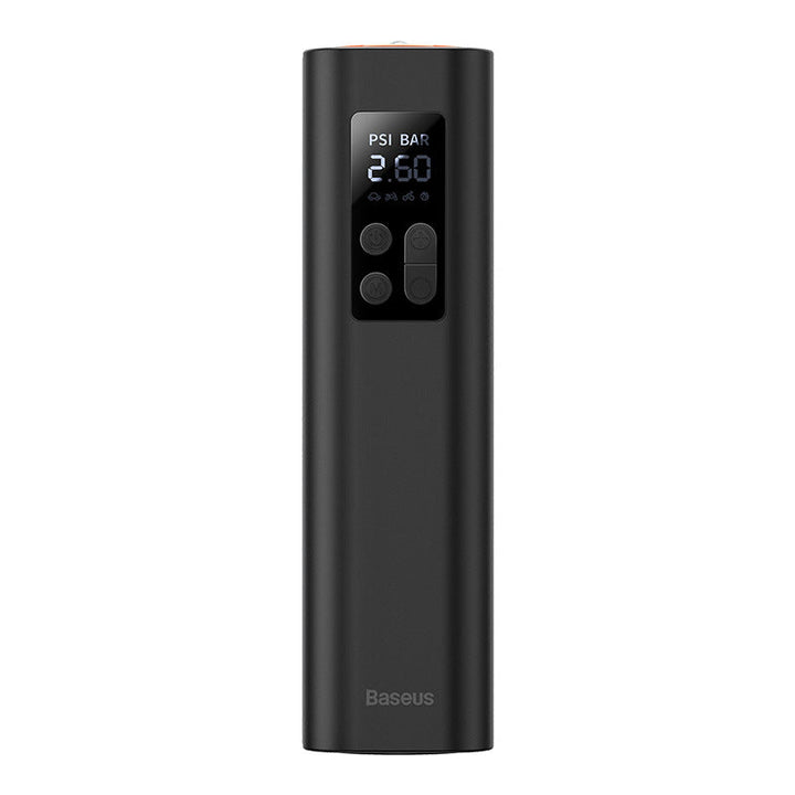 Skanto | Bærbar elektrisk bil luftkompressor inflator pumpe, med digital LCD trykkmåler og lommelykt, for bil, sykkel, motorsykkel, baller