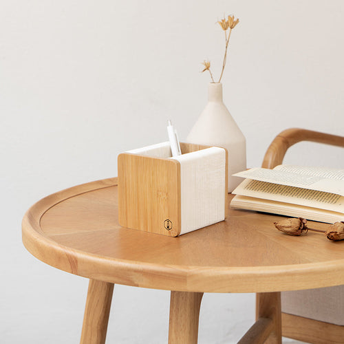 Skanto | Utvidbar skrivebordspennholder, med akordeonstruktur, stort lagringsrom og minimalistisk design, for hjem og kontor