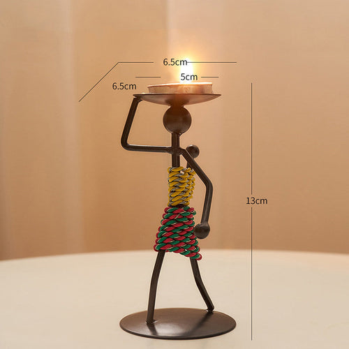 Skanto | Kreativ Kunstnerisk Lysestake, for Tealight Lys & Votivelys, for Bryllup, Bursdag, Høytid & Hjemmedekorasjon