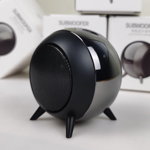 Skanto | Bærbar Mini Trådløs Bluetooth 5.0 Høyttaler, med Kald Metallskal, Lang Batterilevetid og Bredt Kompatibel med Telefoner og Nettbrett, for Kontor, Hjem og Mer