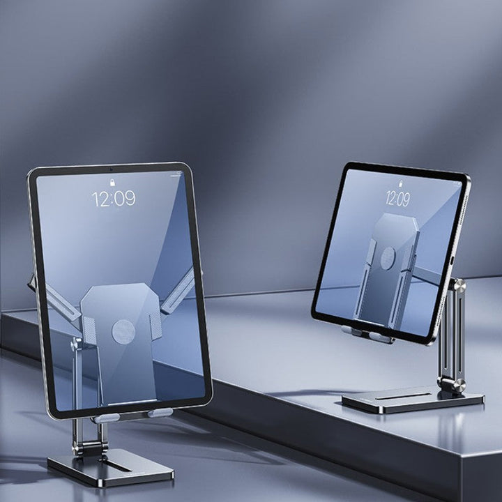 Skanto | Justerbart sammenleggbart telefon- og nettbrettstativ, for telefon, nettbrett, Kindle og mer