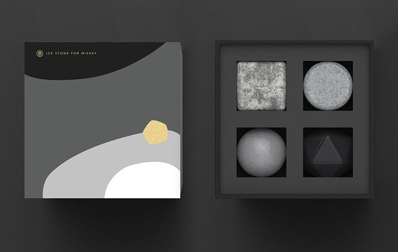 Skanto | Gjenbrukbare drikkeavkjølingssteinsett, for vin, øl, champagne, brus, juice og mer