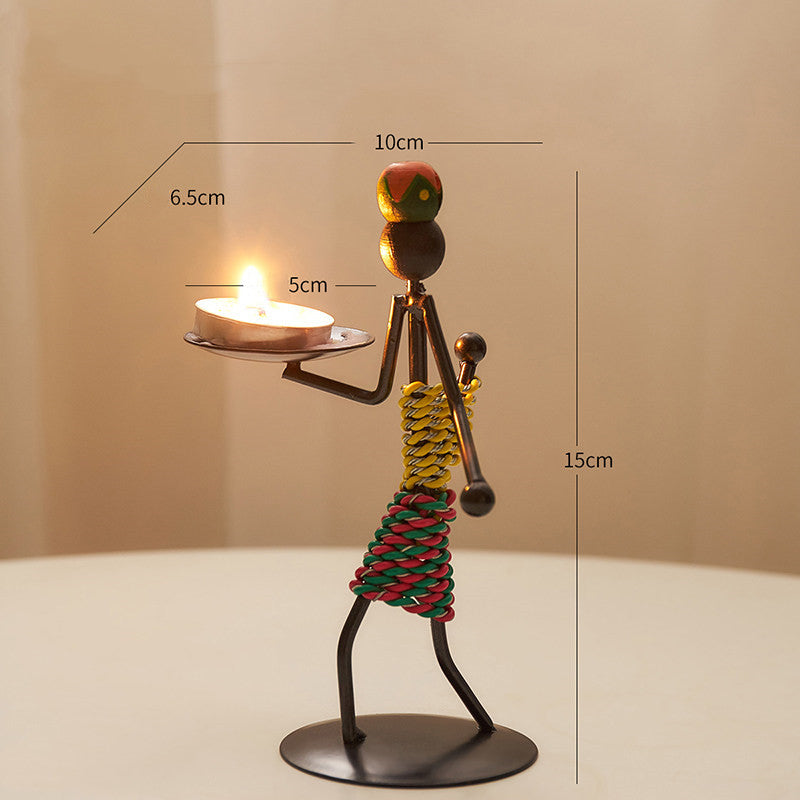 Skanto | Kreativ Kunstnerisk Lysestake, for Tealight Lys & Votivelys, for Bryllup, Bursdag, Høytid & Hjemmedekorasjon
