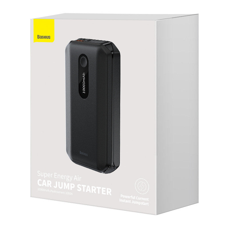 Skanto | Pålitelige bærbare bilbatterilader, med LED-lommelykt og powerbank, for sedan, SUV og mer