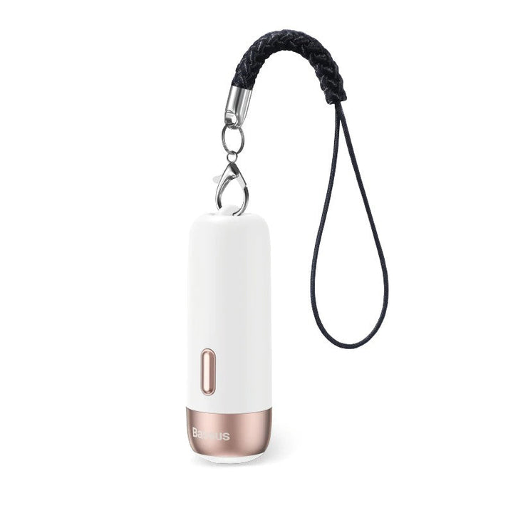 Skanto | Oppladbar Smart Anti-tap Tracker, for Nøkkel, Lommebok, Kjæledyr & Mer (Hvit)