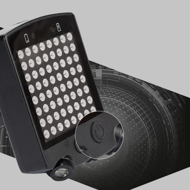 Skanto | USB Oppladbart LED Sykkel Blinklys Laserlys, med Fjernkontroll & Vanntett Design