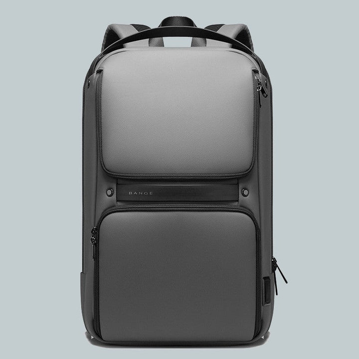 Skanto | Laptopryggsekk med USB-ladeport og vanntett, passer til 14-tommers laptop og notatbok, til daglig bruk