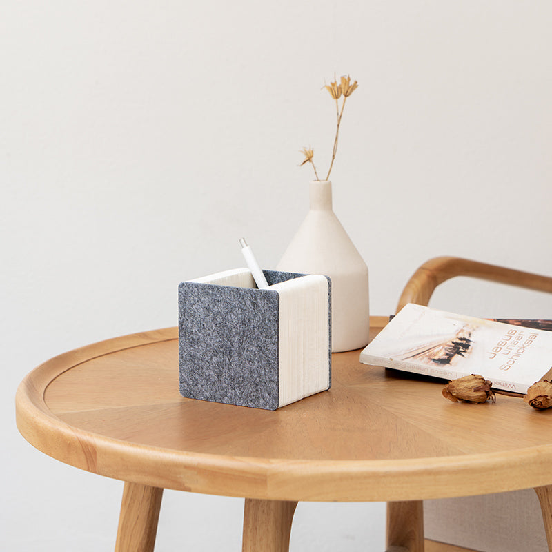 Skanto | Utvidbar skrivebordspennholder, med akordeonstruktur, stort lagringsrom og minimalistisk design, for hjem og kontor