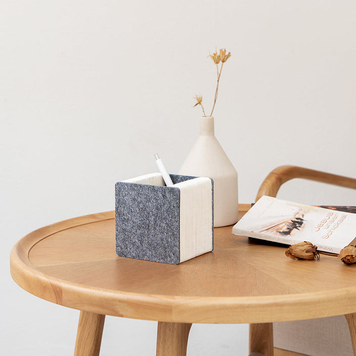 Skanto | Utvidbar skrivebordspennholder, med akordeonstruktur, stort lagringsrom og minimalistisk design, for hjem og kontor