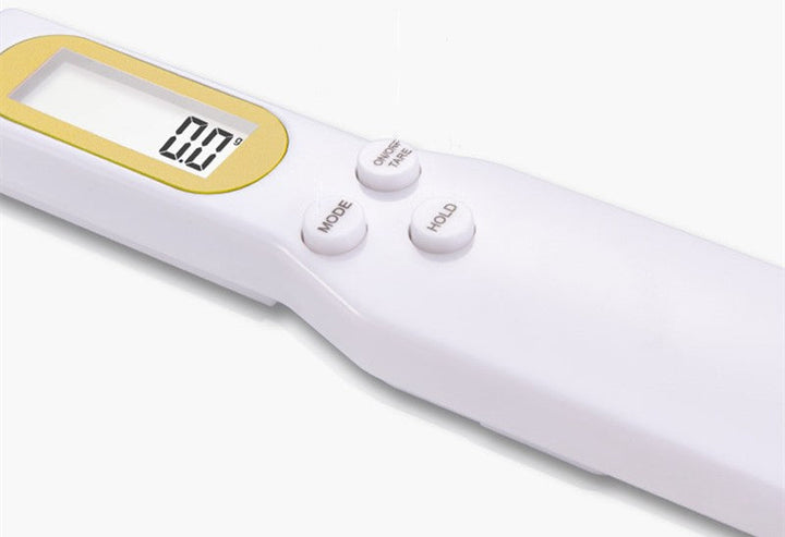 Skanto | Elektronisk Skålvekt Måleskje, med LCD Display, Høy Nøyaktighet & Avtakbart Design, for Fast og Flytende Ingredienser
