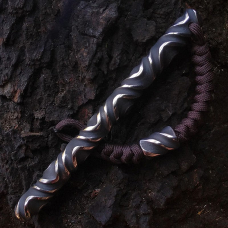 Skanto | Håndlaget Fashionable Titanium EDC Verktøy med 3D tekstur, for Vedheng, Gave & Ornament