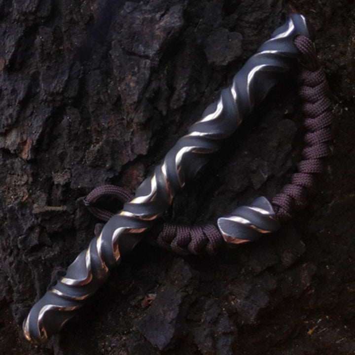Skanto | Håndlaget Fashionable Titanium EDC Verktøy med 3D tekstur, for Vedheng, Gave & Ornament