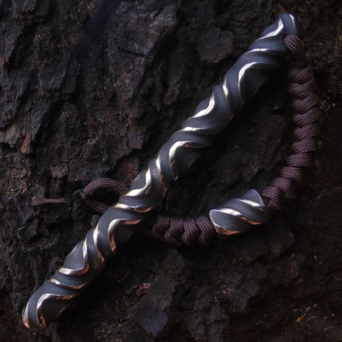 Skanto | Håndlaget Fashionable Titanium EDC Verktøy med 3D tekstur, for Vedheng, Gave & Ornament