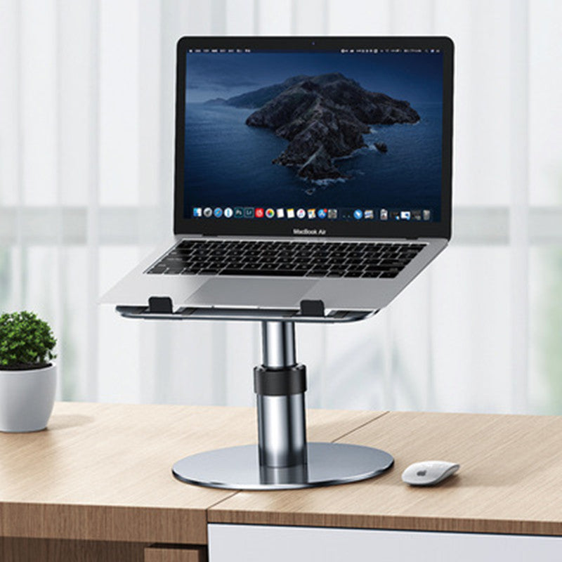 Skanto | Allsidig Laptop Stativ, med Justerbar Høyde, Vinkel & Rotérbart Design, for Hjem & Kontor