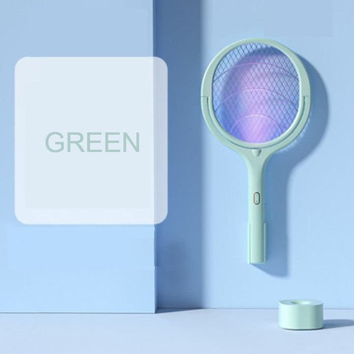 Skanto | 5-i-1 Elektrisk Myggdreper Fluesmekker. med 90¬∞ Rotasjon Design & Mygg Lysfelle, for Mygg, Fluer, Insekter & Mer