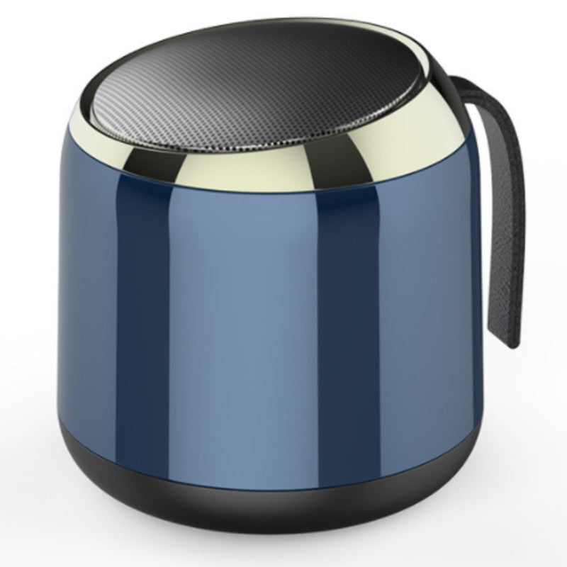 Skanto | Bærbar Mini Trådløs Bluetooth 5.0 Høyttaler, med Kul Metallshell, Lang Batterilevetid og Bredt Kompatibel med Telefoner og Nettbrett, for Kontor, Hjem og Mer