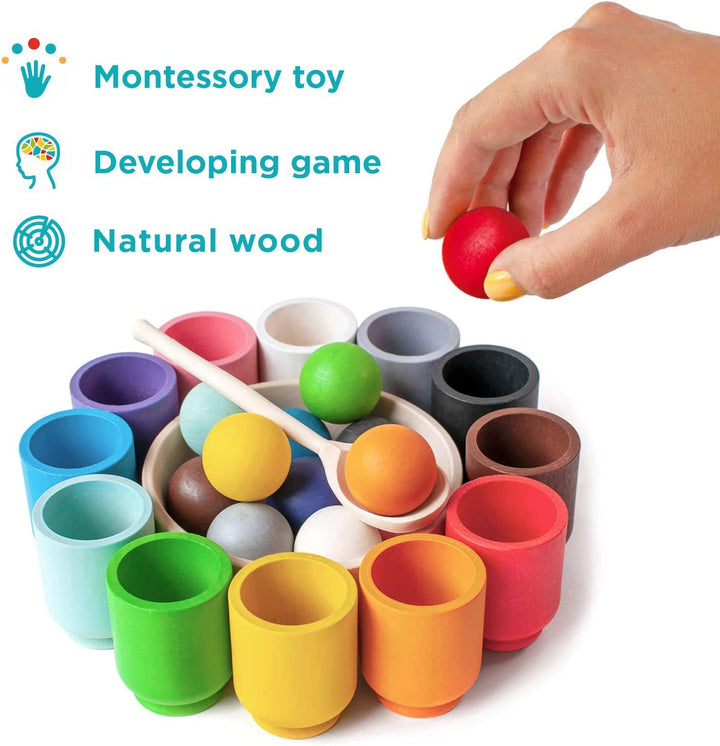 ColorPlay Sorteringsspill – Læringsfarger & Former Skanto